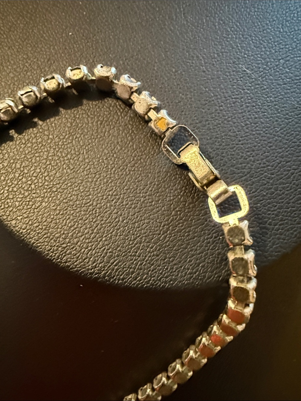 1 Coro & 1 Vintage Rhinestone silver Necklace ur choice both 14” & just over 14” - Picture 9 of 10